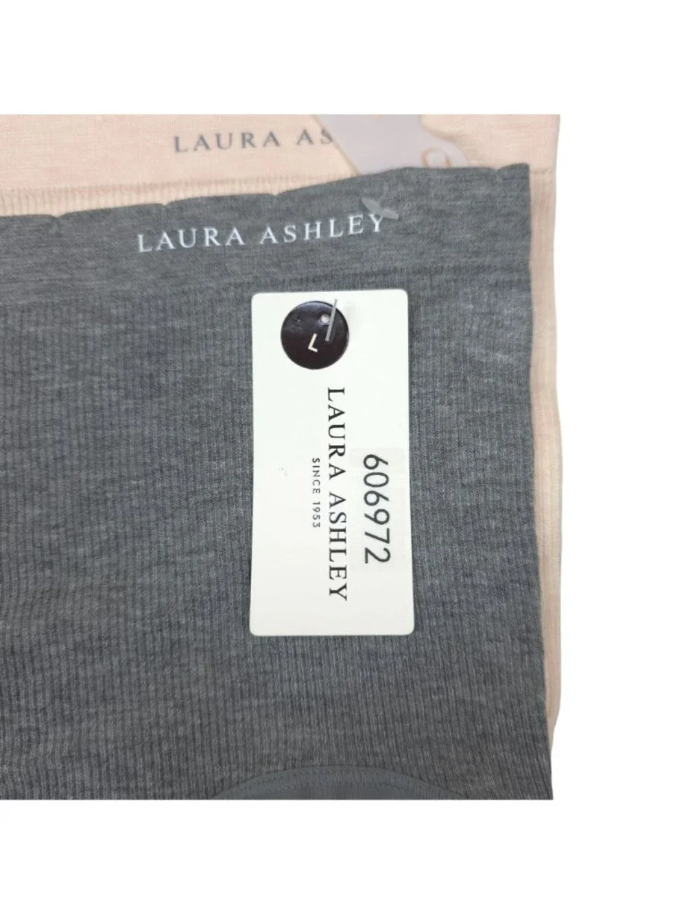 Laura Ashley Large 5-Pack High-Waist Full-Coverage Briefs Panties Soft Stretchy